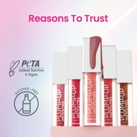 Swiss Beauty Plump-Up Wetgloss - Barely There | Ultra-Glossy Finish | Glass-Like Shine | Hydrating & Lightweight | Easy Glide Formula | Fuller, Plumper Lips