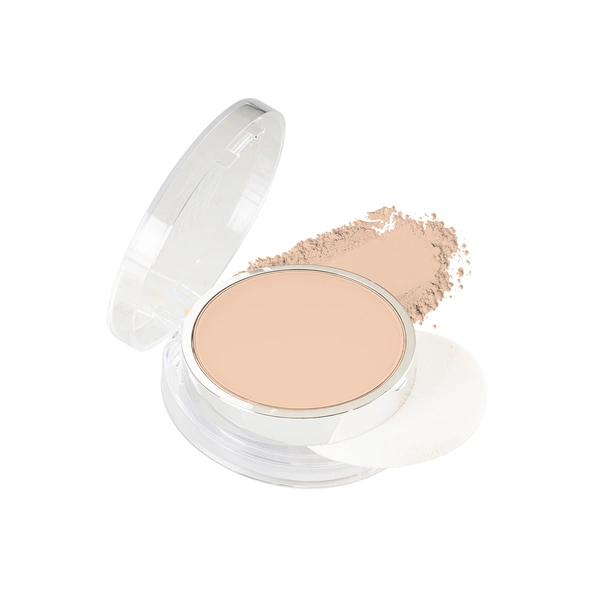 Swiss Beauty Compact  Powder Prime & Fine Pressed 8g
( 03 Nude Beige ) Oil-free look | With SPF 15 | Medium coverage | Matte finish | Water-resistant - 1