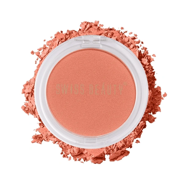 Swiss Beauty Professional Blusher Corel Dream Matte 4gm | High-Colour Payoff | Lightweight | Long-Lasting & Blendable Formula for a Natural & Radiant Look