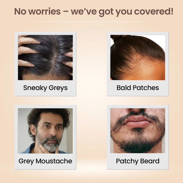 Swiss Beauty Quick Cover Touch-Up Powder Shade Mocha Brown| Covers Grey Roots & Bald Spots Instantly | Highly Pigmented | Matte Finish | Long-Lasting | For Men & Women