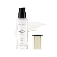 Swiss Beauty Real Makeup Base Highlighting Primer 02 Golden-Tint | for Natural Glow Finish | Glowing & Smooth Finish | Flawless, Long-Lasting Makeup Base | Hydrated Look | Modify pores |32ml
