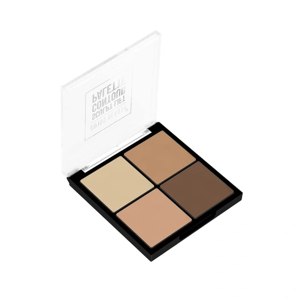 Swiss Beauty Sculpt Lift Contour Palette Shade-01 | 4-in-1 Face Contouring Kit | Blendable, Lightweight & Travel-Friendly | Perfect for Highlighting & Sculpting