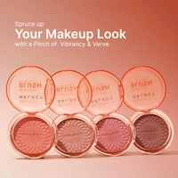 Swiss Beauty Select High on Blush 8g Pretty Peach | Natural Matte Finish | Long-Lasting & Non-Transferrable | Enriched with Vitamin E & Rose Oil