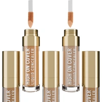 Swiss Beauty Select High On Cover Liquid Concealer Shade 1.0 Fair, 5.5ml | Matte Finish, No-Crease Formula | Enriched with Vitamin E for Smooth, Flawless Skin
