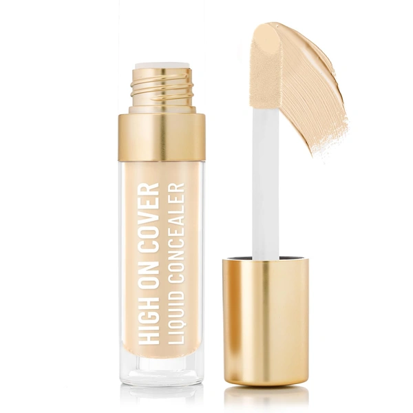 Swiss Beauty Select High On Cover Liquid Concealer Shade 1.5 Fair to Medium, 5.5ml | Matte Finish, No-Crease Formula | Enriched with Vitamin E for Smooth, Flawless Skin