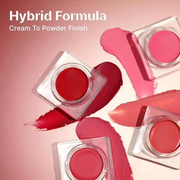 Swiss Beauty Select Lip And Cheek Cushion Creamy Mousse 4.5gm, Shade 03 Elevate Pink with Vitamin E | 12 Hours Long Stay | Soft Matte Finish