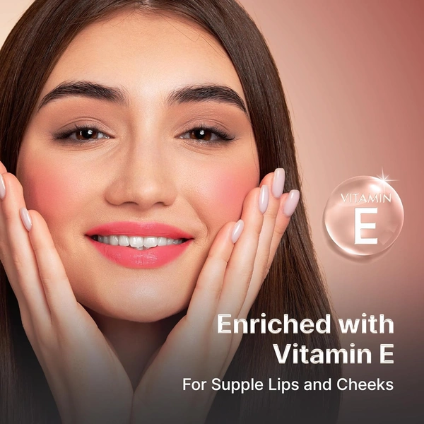Swiss Beauty Select Lip And Cheek Cushion Creamy Mousse 4.5gm, Shade 03 Elevate Pink with Vitamin E | 12 Hours Long Stay | Soft Matte Finish