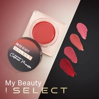 Swiss Beauty Select Lip And Cheek Cushion Creamy Mousse 4.5gm, Shade 03 Elevate Pink with Vitamin E | 12 Hours Long Stay | Soft Matte Finish