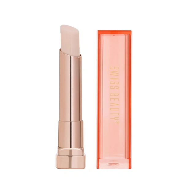 Swiss Beauty Shea Butter Lip Balm - 3.2g | Color Changing Lip Balm | Moisturizing & Non-greasy | Natural Tint Lip Balm | Lightweight Formula | Non-sticky | Easy-to-use lip balm
