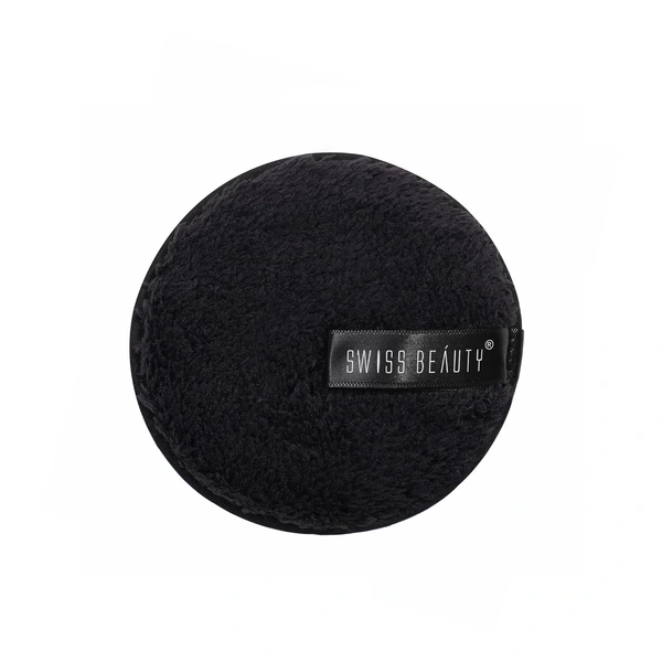 Swiss Beauty Soft & Gentle Cleansing Reusable Makeup Remover Pad Shade 03 | Ultra-Soft Microfiber | Eco-Friendly & Removes Waterproof Makeup | Washable & Reusable