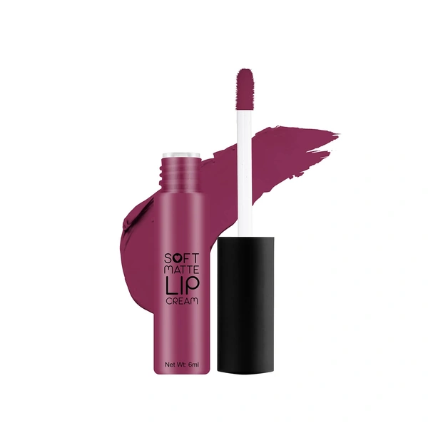 Swiss Beauty Soft Matte Lip Cream 6ml | Big Berry 33 | Soft Matte Finish