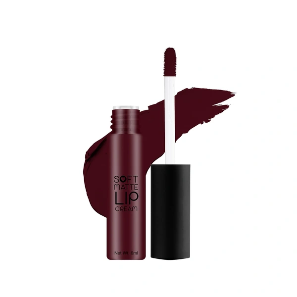 Swiss Beauty Soft Matte Lip Cream 6ml | Blush Red 19 | Soft Matte Finish