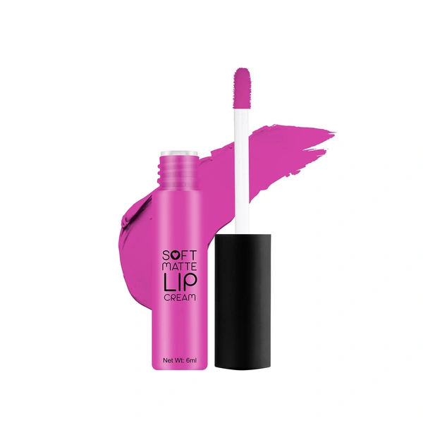 Swiss Beauty Soft Matte Lip Cream 6ml | Candy Pink 26 | Soft Matte Finish