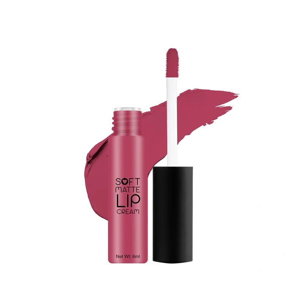Swiss Beauty Soft Matte Lip Cream 6ml | Double Shot 28 | Soft Matte Finish