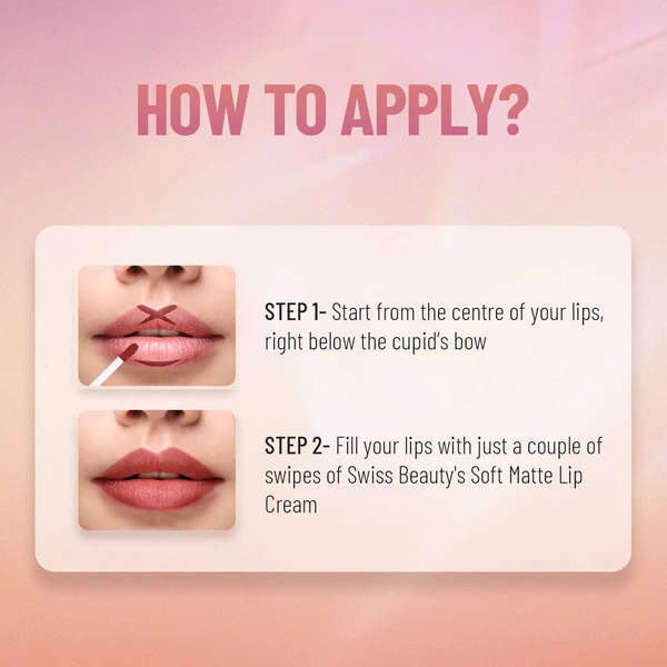 Swiss Beauty Soft Matte Lip Cream 6ml | Rustic Cocoa 41 | Soft Matte Finish