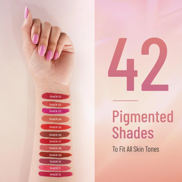Swiss Beauty Soft Matte Lip Cream 6ml | Rustic Cocoa 41 | Soft Matte Finish
