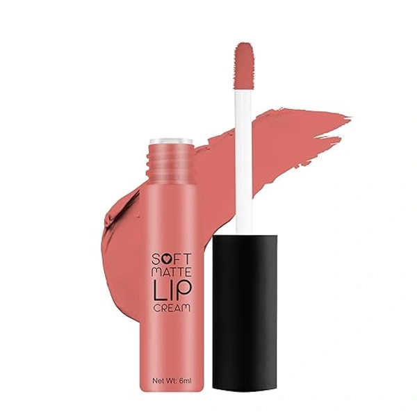 Swiss Beauty Soft Matte Lip Cream 6ml | Romantic Rose 39 | Soft Matte Finish