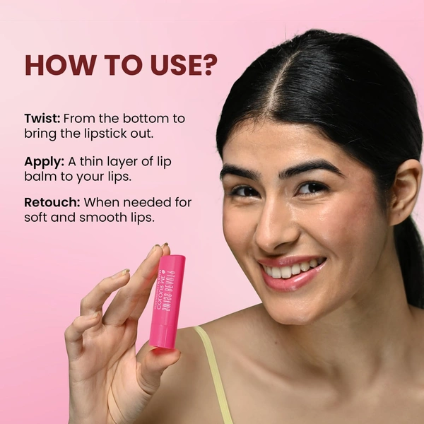 Swiss Beauty Coconut Blast Colour Me Lip Balm with  12-hour hydration & SPF 15 | Long-Lasting & Glossy Finish | Heals dry & Chapped lips | Shea Butter & Vitamin E