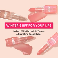 Swiss Beauty Tint Me On Lip Balm  Cupcake Pink - 3.5gm | Moisturizes lips | Hydrating & Tinted Lip Balm | Lightweight Texture | Soft, Smooth Lips | Not - Sticky.