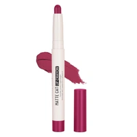 Swiss Beauty Matte Cat Lip Crayons Pack of 2 (5 & 11, Flattering Peach &Wild Rose Duo) Enriched with Vitamin E & Jojoba Oil | Highly Pigmented & Smudge-Proof | Waterproof & 8-Hour Stay