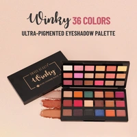 Swiss Beauty Winky 36 Color Eyeshadow Palette 40g | Richly Pigmented | Versatile Shades for Stunning Eye Looks | Long-lasting  | Shade - 01