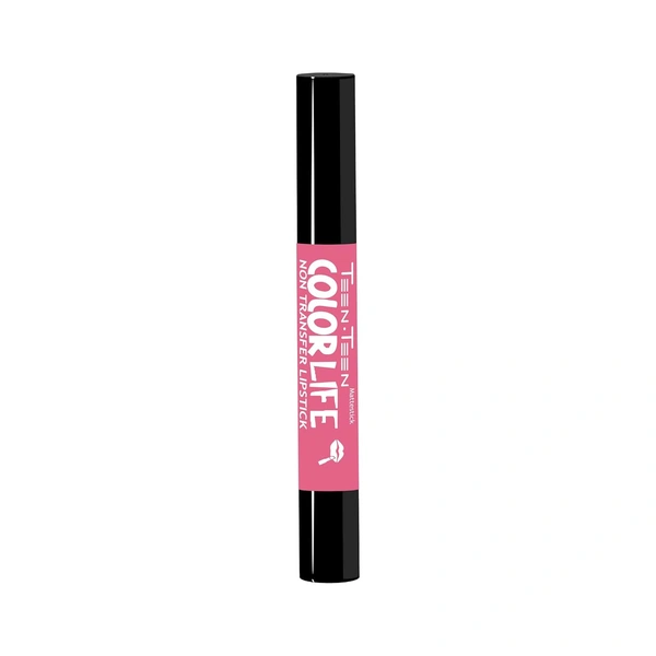 Teen Teen Color Life Nontransferable lipstick 2gm with M05 Pink Berry Shade | Matte Crayon Finish | Long lasting  & waterproof | Keep Hydrating & Moisturizing