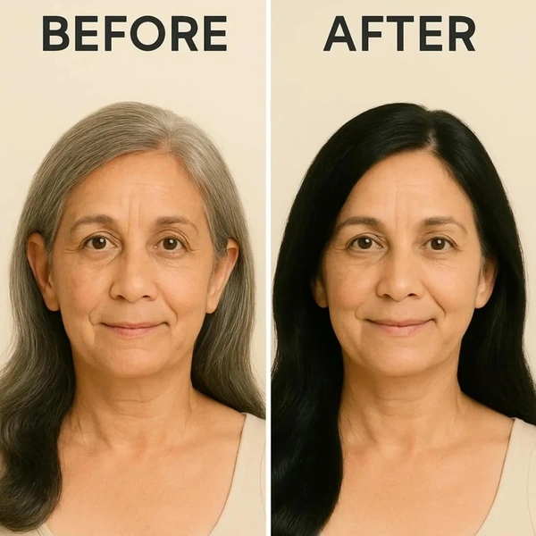 The Wellness shop The Wellness Shop Natural Black Hair Color Powder 100g | Herbal Blend with Henna & Amla | Ammonia-Free, Long Lasting Shine, Strengthens Roots, Prevents Dandruff | For Men & Women