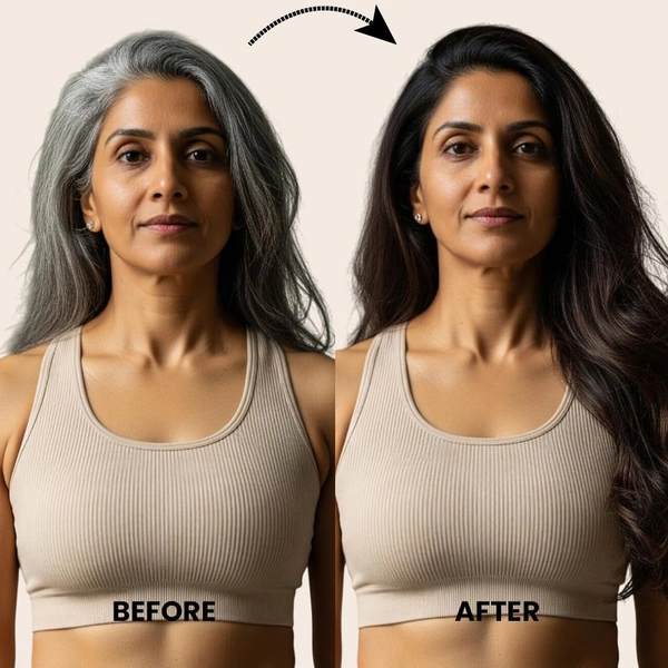 The Wellness shop The Wellness Shop Natural Brown Hair Color Powder 100g | Ammonia-Free, Long Lasting, Nourishes Scalp, Strengthens Roots, Prevents Dandruff, Safe for Men & Women