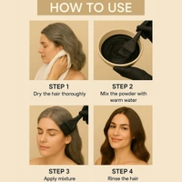 The Wellness shop The Wellness Shop Natural Brown Hair Color Powder 100g | Ammonia-Free, Long Lasting, Nourishes Scalp, Strengthens Roots, Prevents Dandruff, Safe for Men & Women