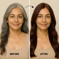 The Wellness shop The Wellness Shop Reddish Brown Hair Color Powder 100g | Herbal Blend with Henna & Amla | Ammonia-Free, Long Lasting Shine, Nourishes Scalp, Strengthens Roots & Prevents Dandruff