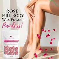 The Wellness shop The Wellness Shop Rose Hair Removal Wax Powder 100g | Enriched with Rose & Multani Mitti | Painless, Natural Hair Removal | No Irritation & No Rashes | Smooth, Soft Sk