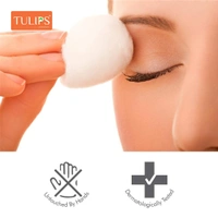Tulips Cotton Balls White 100 Balls | Soft, Pure & Gentle | Ideal for Makeup Removal & Skincare | 100% Natural Cotton | Safe for All Skin Types |for Everyday Use