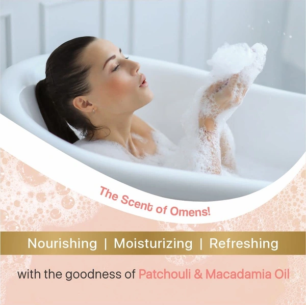 Tulips Handmade Bathing Bar Soap (Patchouli & Macadamia) 125g | Nourishing & Luxurious