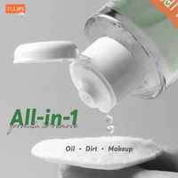 Tulips Micellar Cleansing Water (150ml) | Waterproof Makeup Remover for Face, Lips & Eyes | Suitable for All Skin Types | Gentle on Sensitive Skin