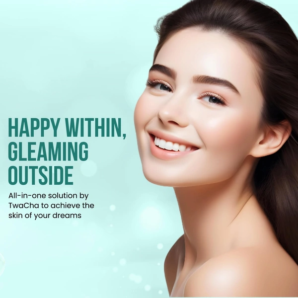Twacha 10 Steps Facial Kit with Glycolic & Salicylic Acid | Korean Glass Skin Facial | Instant Brightening, Pigmentation Removal, Firm & Glowing Skin