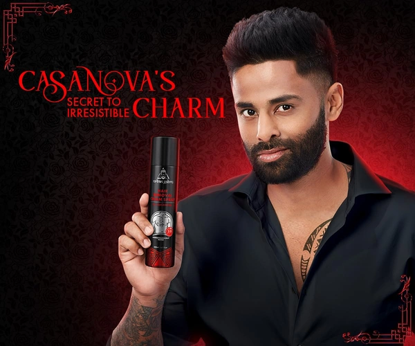 Urbangabru Casanova Men Hair Removal Spray 200ml | Fast 3-5 Min Painless Body Hair Removal | Suitable for Chest, Back, Legs & Underarms