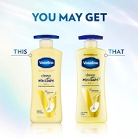 Vaseline Deep Moisture Body Lotion 600ml for Dry Skin | Cushion Soft Smooth Skin | With Ceramides & Hyaluron Moisture Fillers | 48H Hydration Care