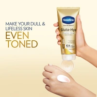 Vaseline Gluta-Hya Flawless Glow Lotion 200ml | Face & Body Moisturizer | Enriched with Glutathione & Pro-Retinol for Brighter, Even-Toned Skin