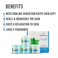 Vedic Line Cool Mint Facial Kit 400ml | Soothing Skincare Treatment | Reduce Tan & Dead Skin  | For a Radiant Glow| Keep Skin Cool, Refreshed & Glowing