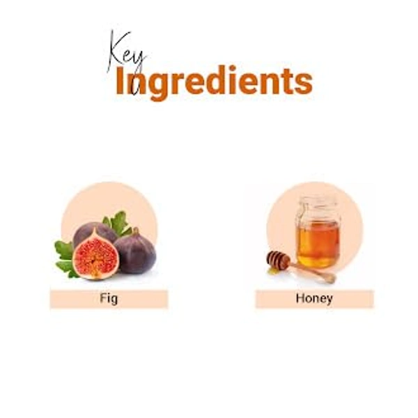 Vedicline Fig & Honey Moisturizer 500ml | Honey & Almond Oil Enriched | Improves Skin Elasticity & Complexion | Deep Nourishment BodyFace Moisturizing Cream