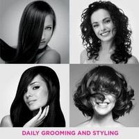 Vega VEGA Tulip Grooming Hair Comb DC-1279 | Elegant Design & Gentle Bristles | Perfect for Styling, Taming Flyaways, and Detangling All Hair Types