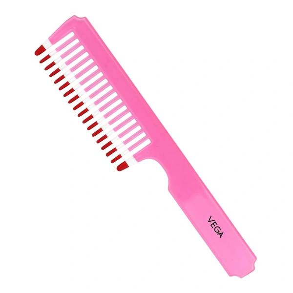 Vega VEGA Grooming Hair Comb 1267 | Designed for Gentle Scalp Care & Effortless Detangling | Lightweight, Durable & Suitable for All Hair Types