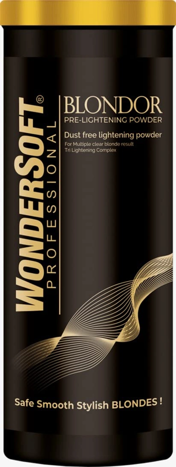 Wodersoft Wondersoft Professional Hair Blonder Pre Lightner Powder for unisex 400gm |  Fast & Effective Lightening for Blondes | Unisex Formula for Salon-Quality Hair Lightening & Bleaching