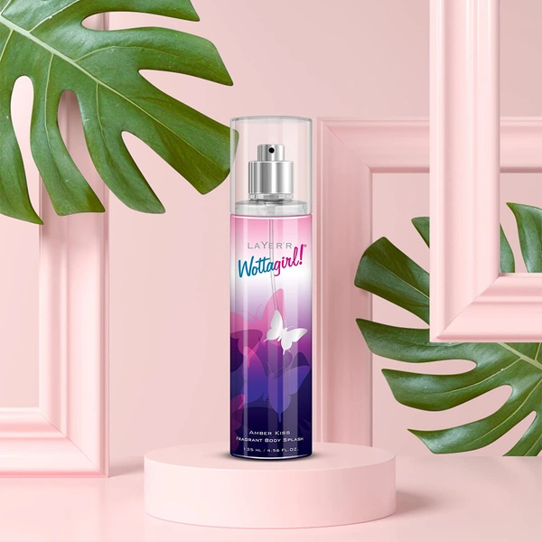 Wottagirl wottergirl Amber Kiss 135ml Deodorant Spray for Women