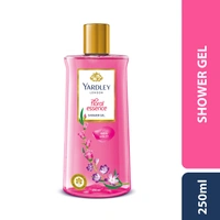 Yardley London Shower Gel 250ml | Floral Essence with Iris & Violet | Enriched with Natural Floral Oils | Paraben & Silicone Free