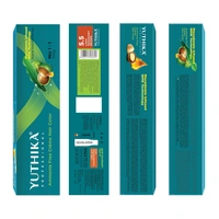 Yuthika Yutika Professional Creme Hair Color Tube 100gm Shade 5.5 Light Mahogany Brown | Permanent Hair Dye for Grey Coverage | Long Lasting Rich Shine | Smooth Salon Finish