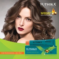 Yuthika Yutika Professional Creme Hair Color Tube 100gm Shade 7.1 Ash Blonde Permanent Hair Dye for Grey Coverage Long Lasting Color Rich Shine Smooth Salon Finish