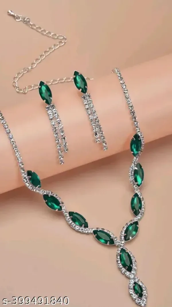 American Diamond jewellery set