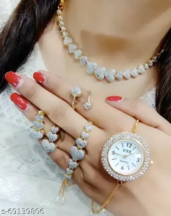 Beautiful Alloy Jewel Set