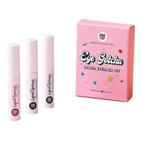 MYGlamm POPxo Liquid Eyeliner Kit - Eye Gotchu (Set of 3) | Smudge-proof, Long Lasting Black, Matte Finish Brown and Green Shade Liquid Eyeliners